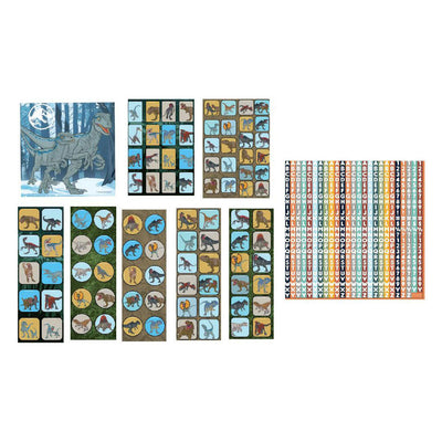 Sticker set Jurassic World, 1000dlg.