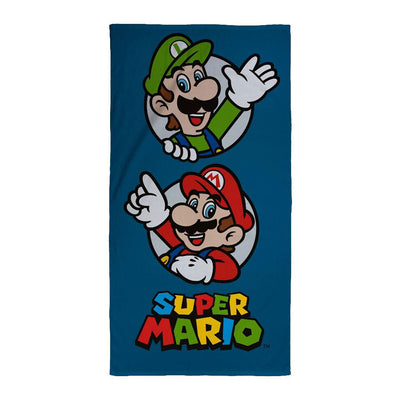 Toalla de playa Super Mario Super Mario, 70x140cm