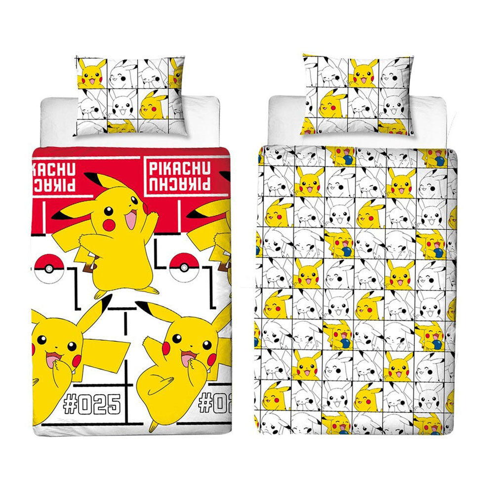 Pokémon Pokemon Pikachu Icona copripiumino, 140x200 cm