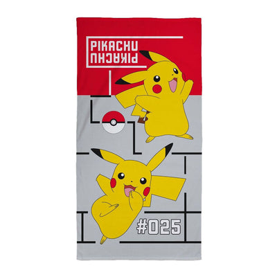 Pokémon Strandlaken Pokemon Pikachu, 70x140cm