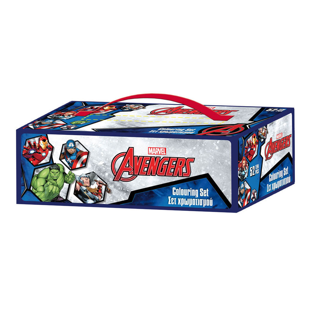 Color Case Avengers Azul