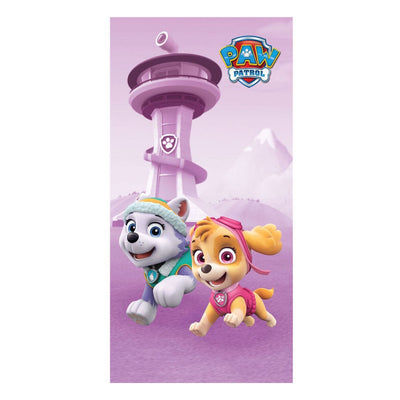 Asciugamano da spiaggia Paw Patrol viola, 70x140 cm