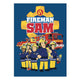 Bombero Sam Fleece Dean Fireman Sam, 110x140cm