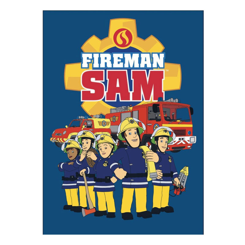 Pompiere Sam Fleece Dean Fireman Sam, 110x140cm