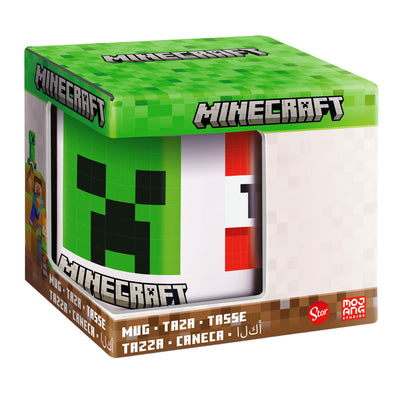 Taza de cerámica minecraft