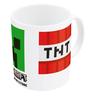 Taza de cerámica minecraft