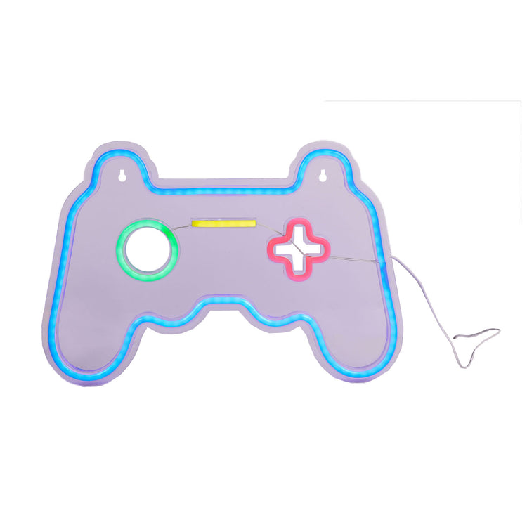 Controller di gioco con lampada a led al neon