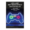 Controlador de juego con lámpara LED de neón