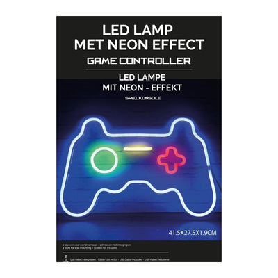 Controller di gioco con lampada a led al neon