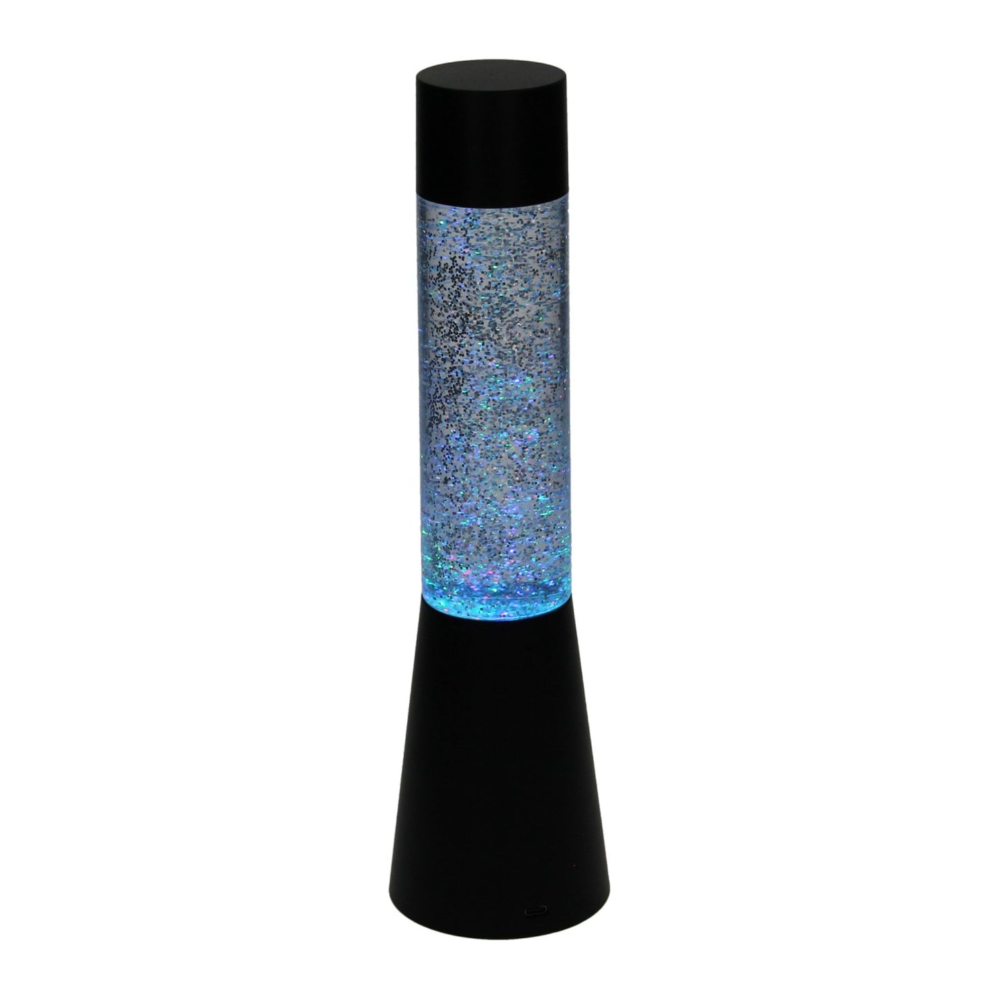 Cambio di colore della lampada a led glitter, 33 cm