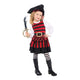 Costume da pirata per bambina - 3-4 anni