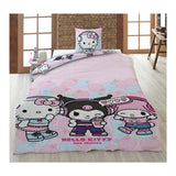 Ty hello kit friends dekbedovertrek - 140x200 cm - afbeelding 2