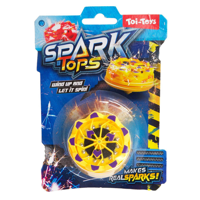 Toi-toys fun opwindtol sparks met vuursteen