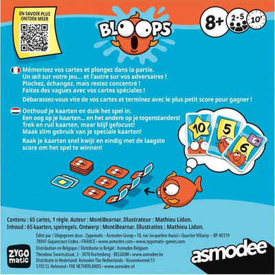 Gioco di carte Asmodee bloops (versione nl)