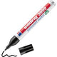 Rotulador permanente Edding 3000 negro | 10 piezas