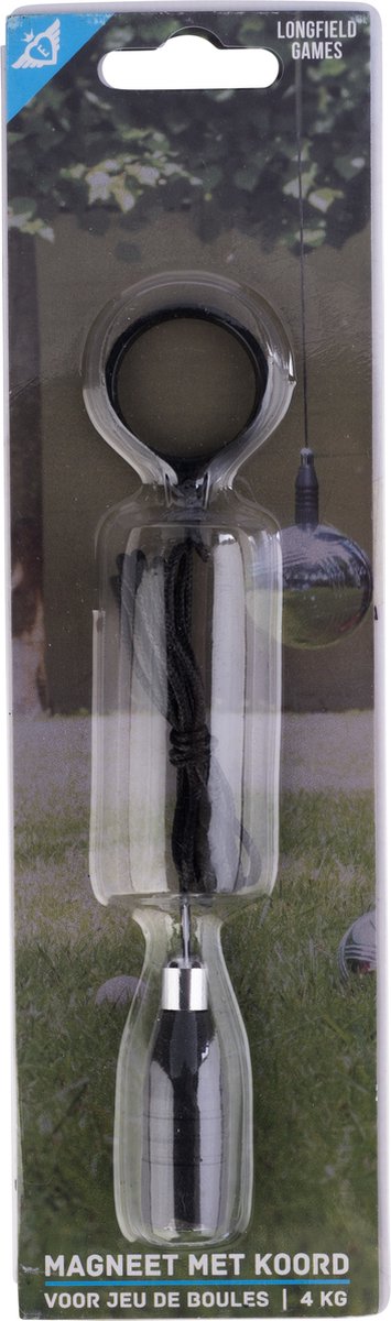 Engelhart jeu de boules magnete con cordino – sollevatore di bocce fino a 4 kg – raccoglitore di bocce – longfield