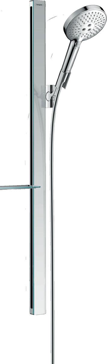 Set doccia Hansgrohe Raindance Select s 120 3jet con asta doccia Unique 90 cm cromata