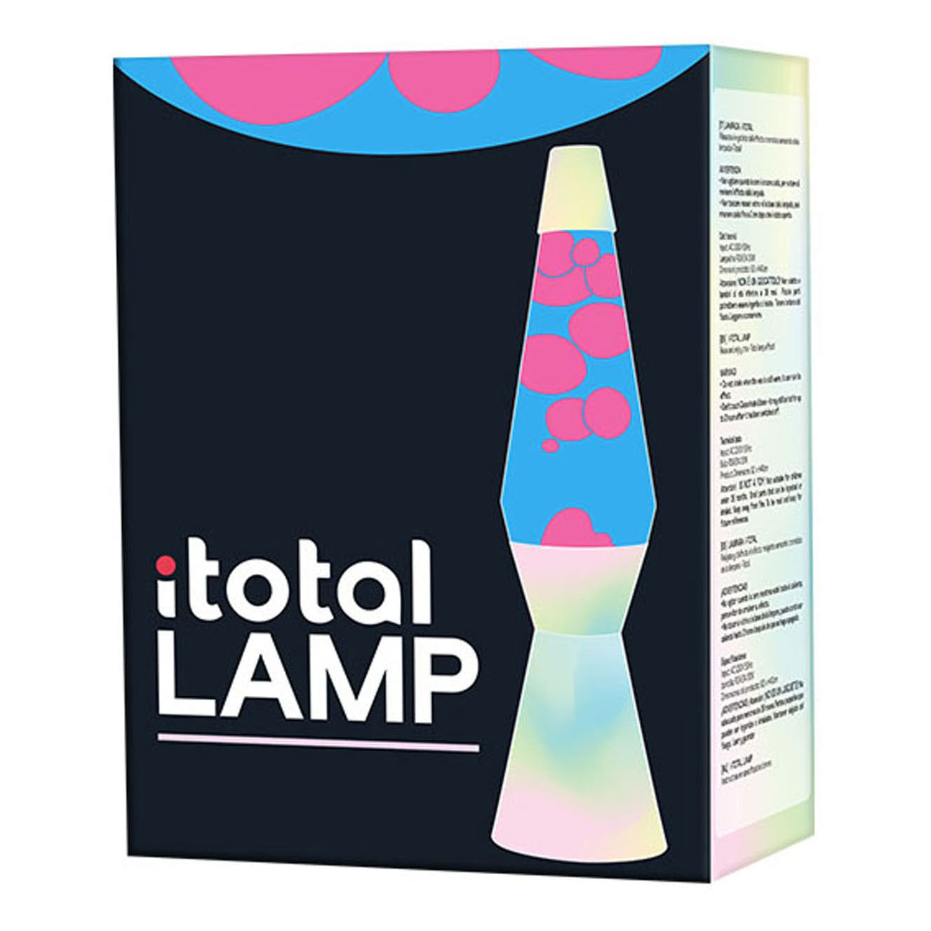 I-total lavalamp rainbow dream, 40cm