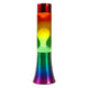 Rainbow Lavalamp, 30 cm