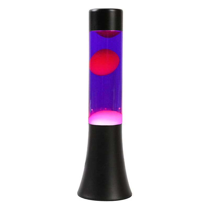 Lavalamp nero viola rosa, 30 cm