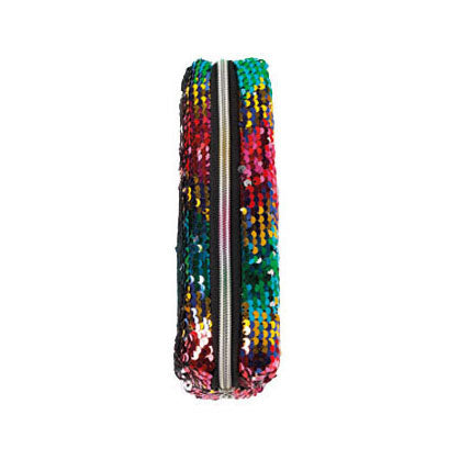Estuche con purpurina y lentejuelas