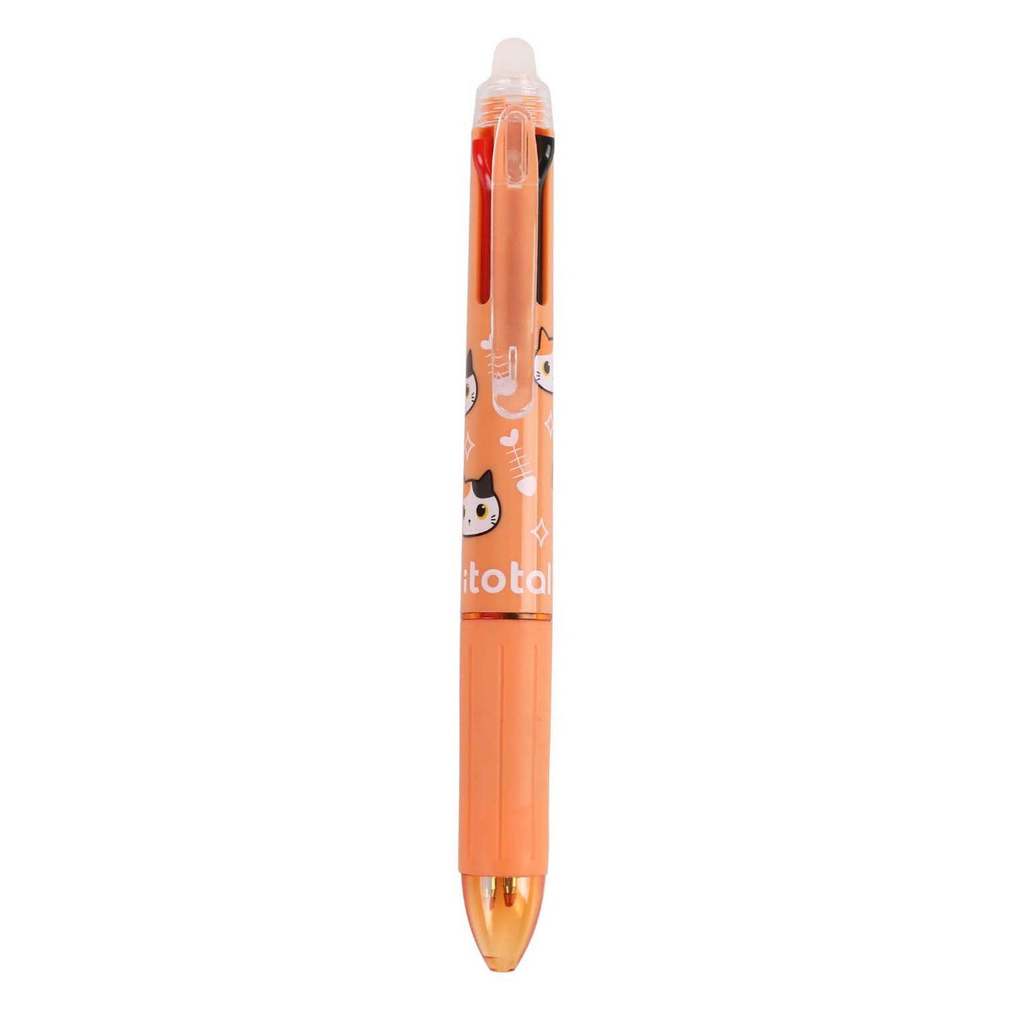 Itotal 4in1 Excelente gato de color naranja de color lactor suave