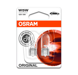 Osram w5w - 5w - w2,1x9,5d - nero -