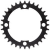 Plato de bicicleta eléctrica Samox con rodamiento de latón NW 38T BCD 104 mm. 1 2x3 32 y 11 128 acero negro
