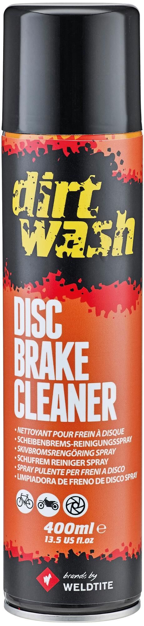 Limpiador de frenos de disco en aerosol Weldtite 400ml
