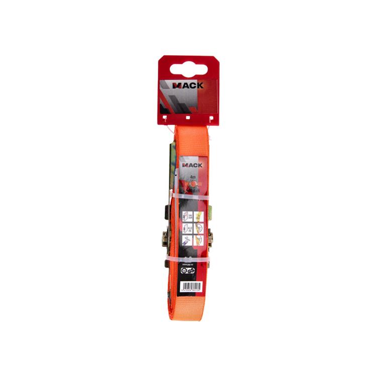 Mack 1023385 - correa tensora poliéster, tensor de trinquete 25mm-4m max500kg | 3 piezas