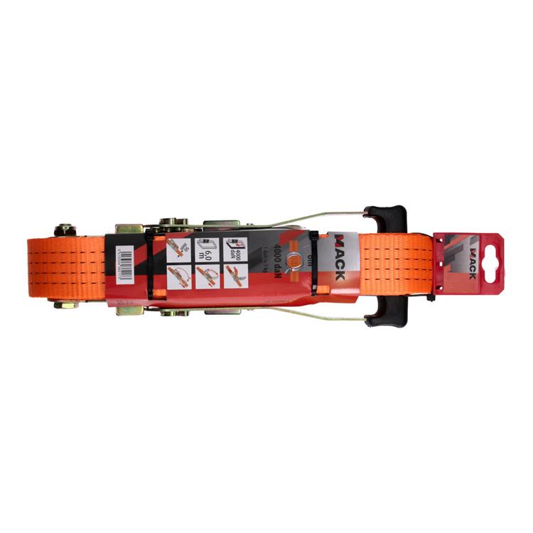 Mack 1023389 - tensor de correa pe, tensor de trinquete 50mm-6m max 4000kg | 5 piezas