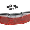 Axa dragerachterlicht blueline steady e 6-12v 80 mm - rood