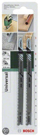 Lama per seghetto alternativo bimetallico Bosch - t 345 xf progressor per legno e metallo