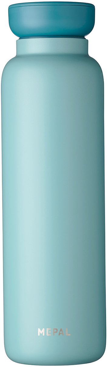 Botella térmica Mepal elipse - 900 ml - botella isotérmica - hermética - verde nórdico