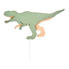 De tjalle y jasper - lámpara de pared dino t-rex - madera