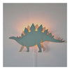 Da Tjalle e Jasper - lampada da parete dinosauro stegosauro - legno