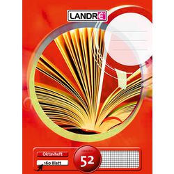 Quaderno landré a6 rosso 32 fogli