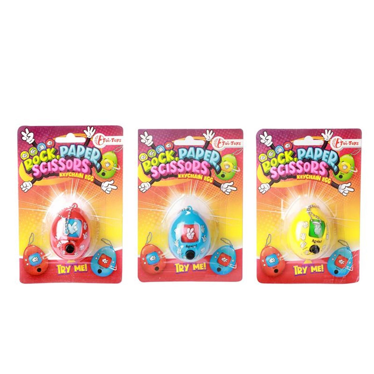 Taste-toys Drainy Egg Stone Paper Scissors Game
