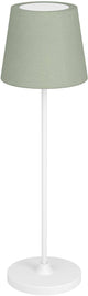 Eglo leonero tafellamp - oplaadbaar - led - 34 cm - wit groen - instelbaar wit licht - draadloos - dimbaar