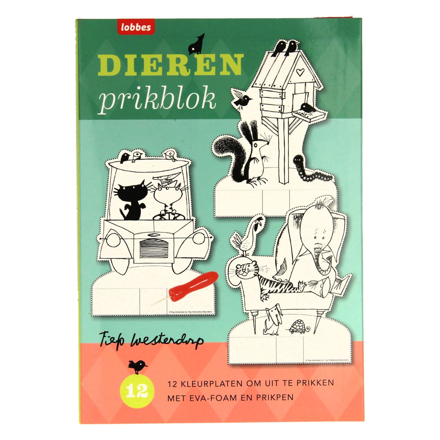 Animales de Fiep Prikblok