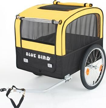 Rimorchio per cani da bicicletta Blue Bird Rimorchio per cani bl.bird 20 y b
