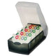 Scatola portacarte Abi croco han a7 grigio 900 carte