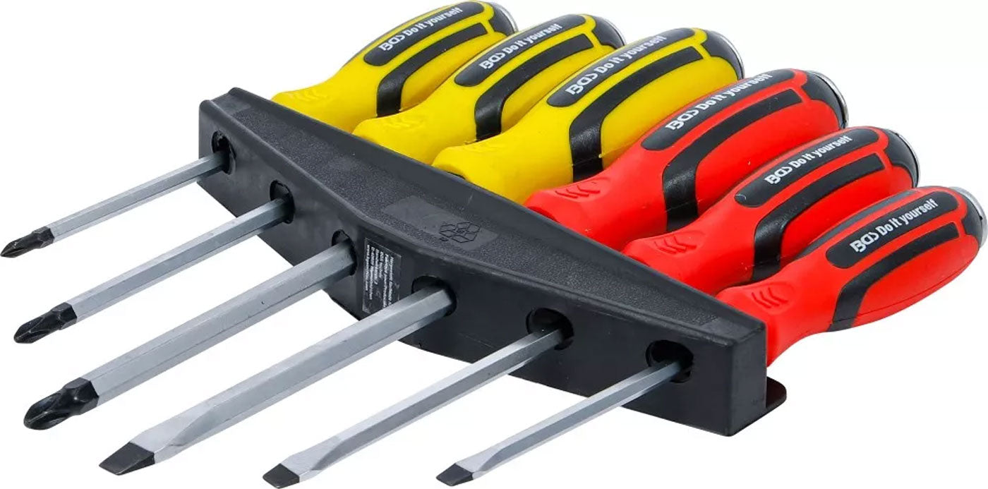 Juego de destornilladores bgs technic de 6 piezas