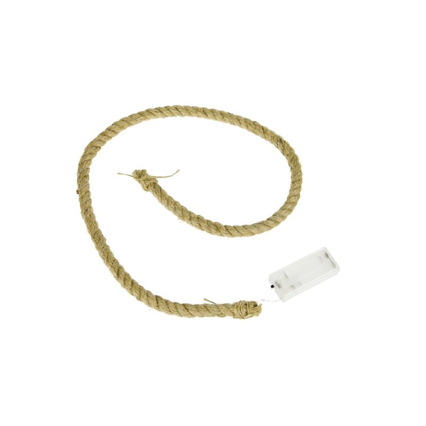 Colecciones naturales cuerda de yute con 20 LED 100cmx1,2cm