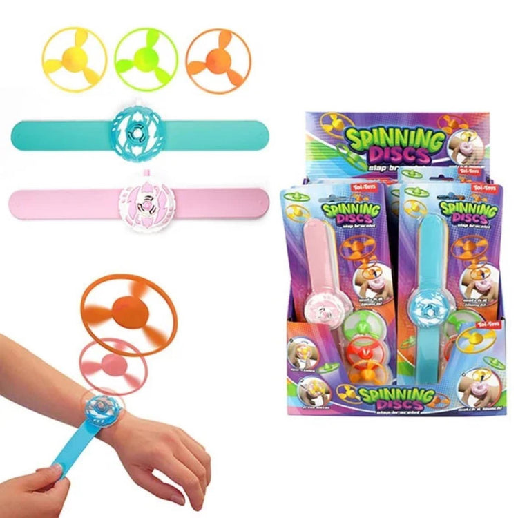 Bracciale pieghevole Toi-toys con sparatutto e 3 dischi