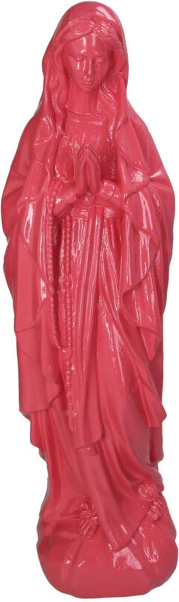 Collezione hd ornamento maria poliresina 15x11x48cm