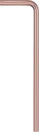 Differnz tubo da pavimento rame rosso - acciaio inossidabile resistente - ã˜ 32 mm - 750 x 220 mm
