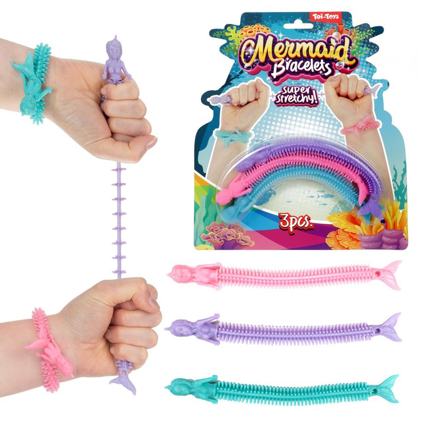 Braccialet bungee sirened 3 pezzi