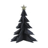 House of Nature deco árbol de Navidad papel 28cm negro
