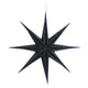 House of Nature colgante estrella papel ø28cm negro